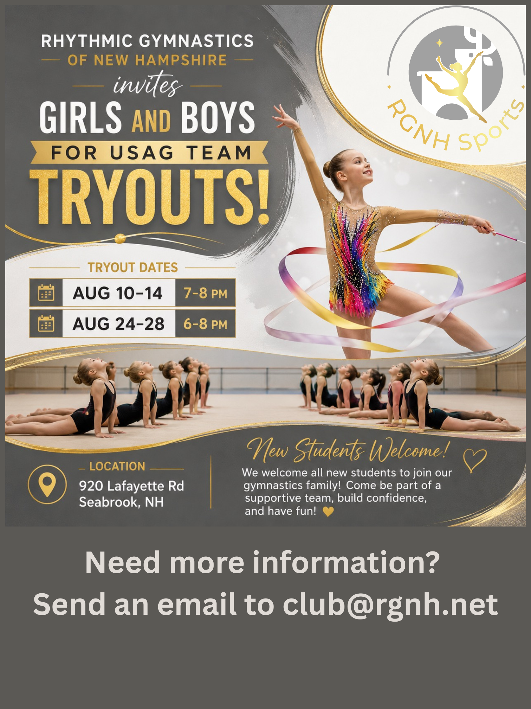 USAG Team Tryouts